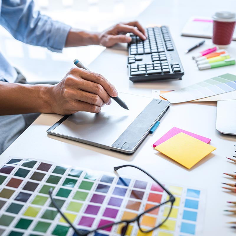 Custom designed graphics