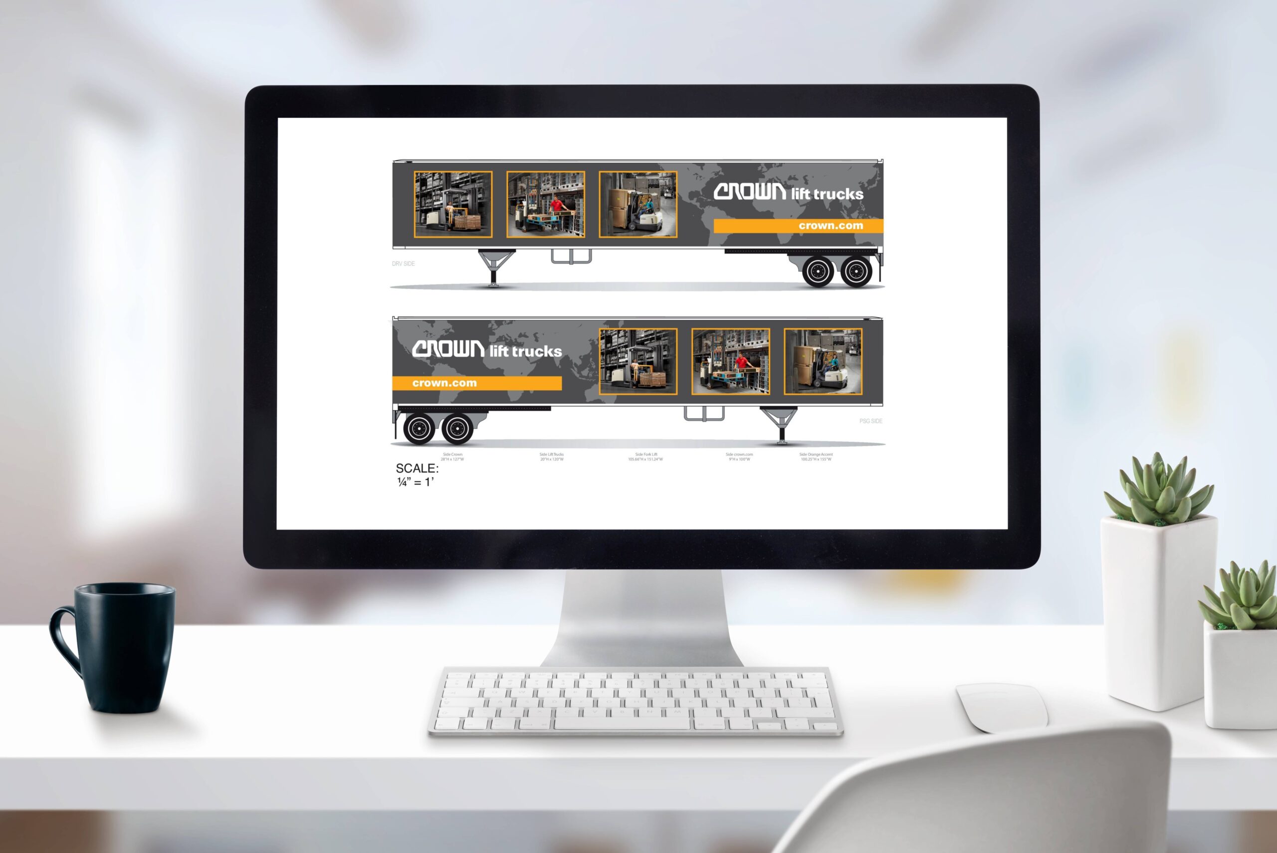 Custom designed graphics